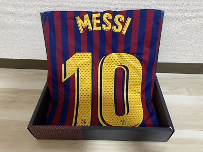 #ad Mint Box Authentic ＭESSI #10 M Barcelona 2018 2019 Jersey Trikot Camiseta