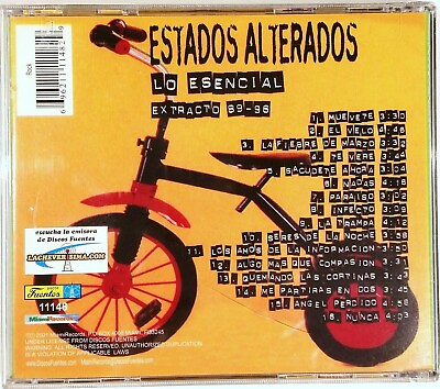 #ad ESTADOS ALTERADOS LO ESENCIAL EXTRACTO 89 96 CD NOT SEALED