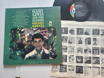 #ad GARY LEWIS amp; THE PLAYBOYS Golden Greats 1966 MONO Pop Rock LP VG EX