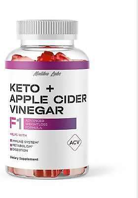#ad F1 Advanced Weight loss Formula Apple Cider Vinegar ACV Gummies 60 Count f 1 f 1