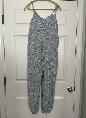 #ad Sadie amp; Sage Blue Jumpsuit Size Small Gently Worn
