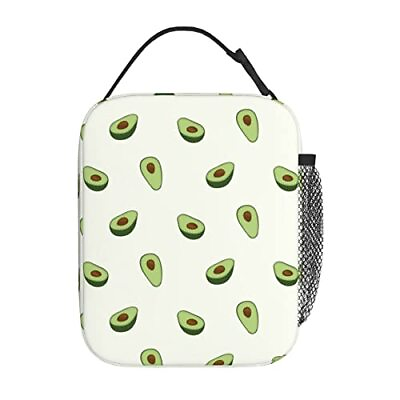 #ad Avocado Cute Portable Lunch Bag Insulated Lunch Box Reusable Totes For Women ...