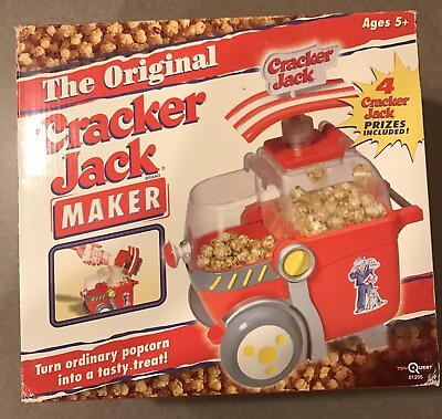 #ad The ORIGINAL Cracker Jack Maker 4 Prizes RARE NEW