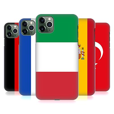 #ad HEAD CASE DESIGNS COUNTRY FLAGS 2 HARD BACK CASE FOR APPLE iPHONE PHONES