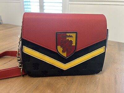 #ad Loungefly X Harry Potter Gryffindor Crossbody Bag Brand New Red Black Universal
