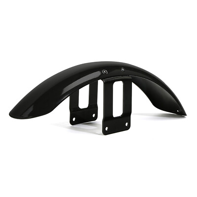 #ad Vivid Black Front Fender Fit For Harley Sportster Iron 1200 XL 883 XL1200 48 72