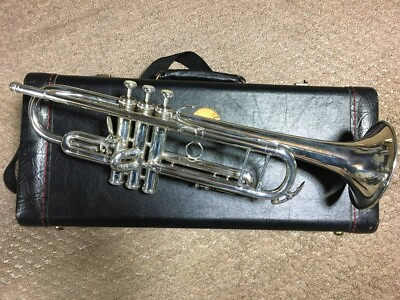 #ad King Silver Flair Trumpet