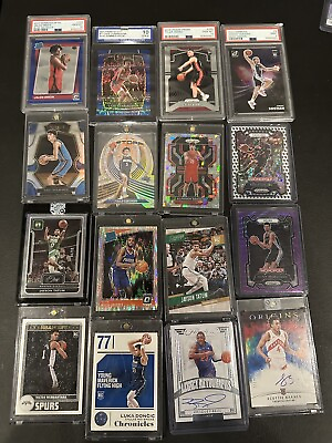#ad NBA Basketball Hot Packs The Best 18 Cards 5 Rookies Look for Rare Graded Cards