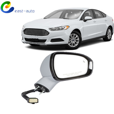 #ad Passenger View Side Mirror For 2015 2017 Ford Fusion With Right Side 12Pins