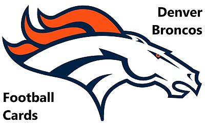 #ad You Pick Your Cards Denver Broncos Team NFL Football Card Selection A