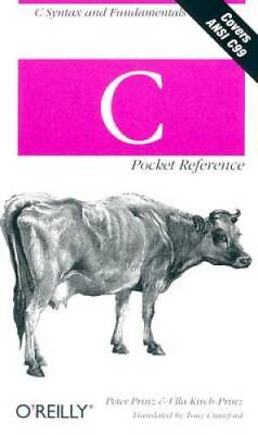 #ad C Pocket Reference Paperback By Peter Prinz GOOD
