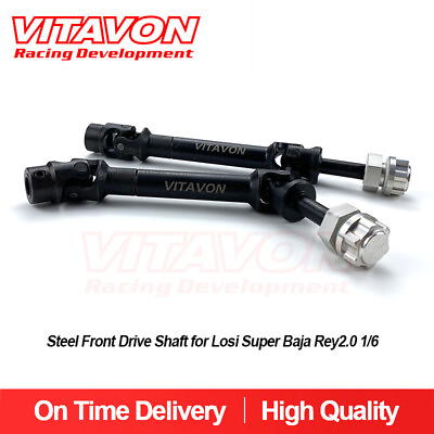 #ad VITAVON SBR 2.0 45# Steel Front Drive Shaft For Losi Super Baja Rey2.0 1 6