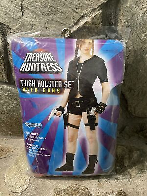 #ad Adult Sexy Treasure Hunter Tomb Raider Halloween Costume Women One Size