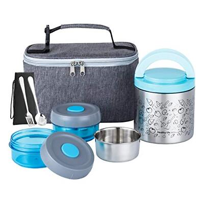 #ad Lunch Box Set An Vacuum Insulated Bento snack Box Keeping Food Warm For 46 Hours