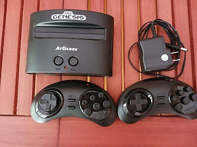 #ad Sega Genesis Mini Preloaded Games FULLY TESTED Controllers amp; Power Cord Included