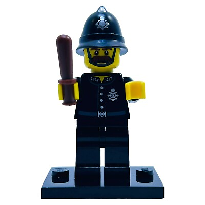 #ad LEGO Constable Collectible Minifigure Series 11 British Police Officer col177