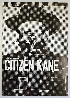#ad Vintage Japanese Press Kit Program Insert Orson Welles Citizen Kane Rare