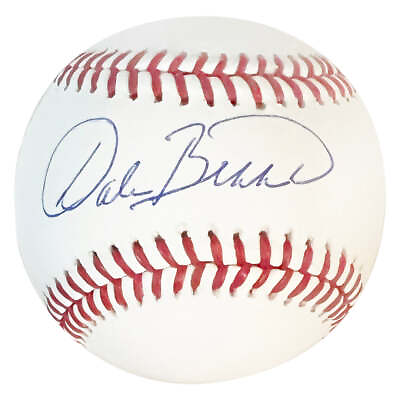 #ad Dale Berra Signed Rawlings Official Major League Baseball Beckett
