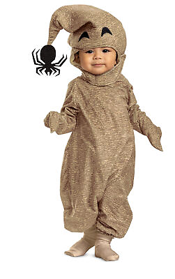 #ad Oogie Boogie Posh CHILD Infant Baby Costume Jumpsuit Hat NEW Nightmare Christmas