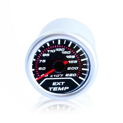 #ad Led Exhaust Temperature EGT Meter Pointer with Sensor Car Gauge 2quot; 52mm PA D29