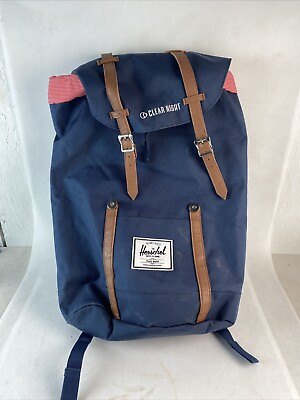 #ad Herschel Supply Co Little America Backpack Blue Clear Night