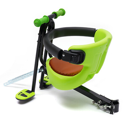 #ad Baby Bike Safety Toddler Child Seat Front Chairamp;Pedal Kids Bicycle Chair Carrier