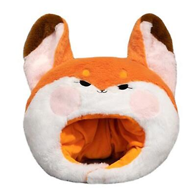 #ad Soft Stuffed Animal Hat Costume Accessory Novelty Headwear Cartoon Stuffed Toy