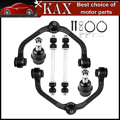 #ad 6pcs Front Upper Control Arm Ball Joints Sway Bar For 1998 2010 2011 Ford Ranger