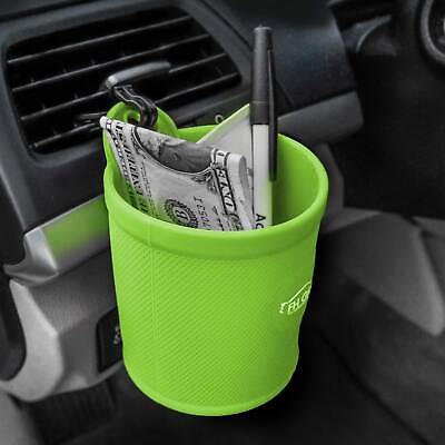 #ad Silicone Auto Holder for Water Bottle Cell Phone Coin Green For Auto Car SUV