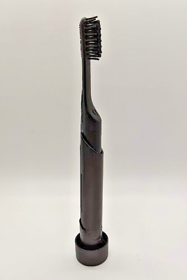#ad Quip Smart Rechargeable Electric Toothbrush Black Slim Handle Soft Bristle
