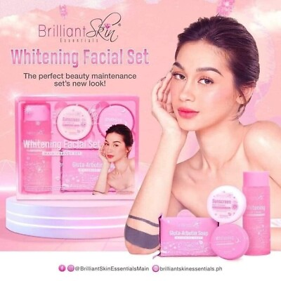 #ad Brilliant Skin Essentials Whitening Maintenance Set New Packaging US Seller