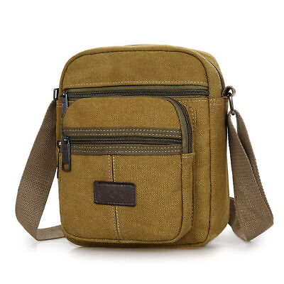 #ad Crossbody Bag Canvas Bags Casual Shoulder Satchel Handbag Pouch Messenger Unisex