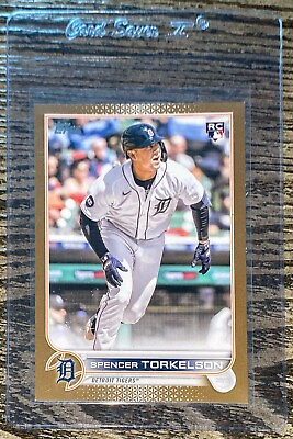 #ad 2022 Topps Update Gold 2022 Spencer Torkelson #US20 RC Tigers