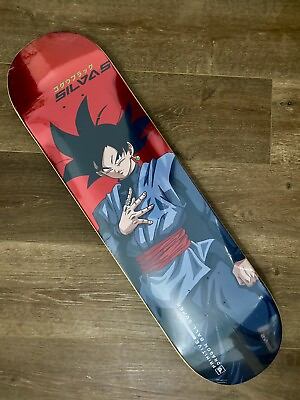#ad UBER RARE Goku Black Miles Silvas Skateboard Deck Dragon Ball Super Primitive
