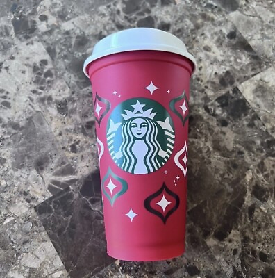 #ad Starbucks Holiday 2023 Red Cup Christmas 16oz Hot Cup Limited Edition NEW