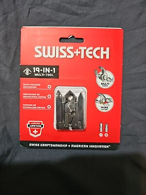 #ad SwissTech Micro Max 19 in 1 Wrenches Screwdrivers Multitool Stainless