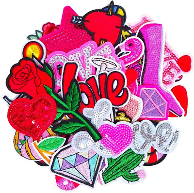 #ad Assorted Colorful Lovely Girl Patches Sewing On Iron on Embroidered Patches Kids