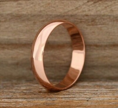 #ad New Arrival Pure Solid Copper Band Wide Handmade Jewelry Making Ring