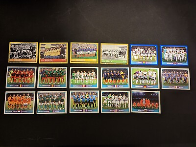 #ad Panini World Cup 2022 Qatar Stickers Team Photo Stickers by Country