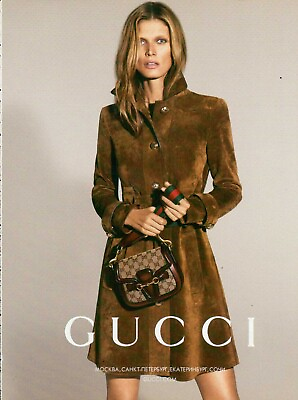 GUCCI Bags Magazine Print Ad Advert Women handbag fashion Accessoires 2015 $13.99