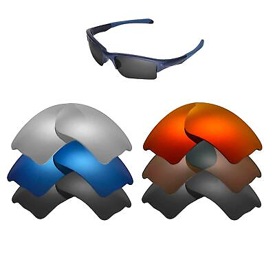 #ad Walleva Replacement Lenses for Oakley Quarter Jacket Sunglasses Multiple Options