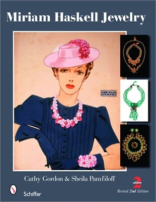 #ad Miriam Haskell Jewelry Hardback or Cased Book
