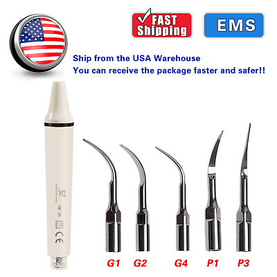 #ad Dental Ultrasonic Scaler Handpiece Perio Scaling Tips For EMS WOODPECKER