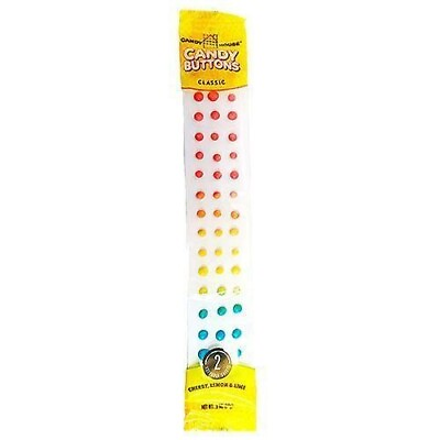 #ad 6 PACK Candy Buttons .5oz Package By Doscher#x27;s Candy FREE SHIPPING