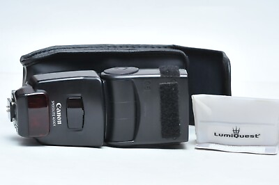 #ad Canon Speedlite 420EX Flash for Canon EOS SLR Cameras W LumiQuest Diffuser