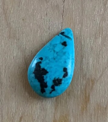 #ad 1 Tear Drop Natural Turquoise Gemstone Bead Stone Jewelry Making Supply Pendant