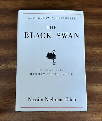 #ad The Black Swan by Nassim Nicholas Taleb 2007 HC DJ SIGNED FREE SHIPPING