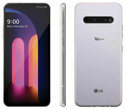 #ad LG V60 ThinQ 5G LMV600VM 128GB White Verizon GSM Unlocked **