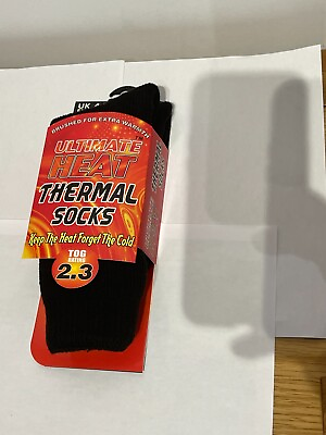 #ad 3 pair Ladies Ultimate Thick Hot Winter Warm Thermal Socks Ultimate Heat 2.3 TOG