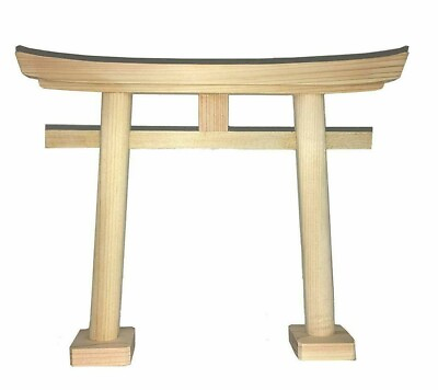 #ad Mini Torii Gate Small Blessing Japanese Shrine shinto altar wooden kamidana home